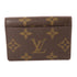 LOUIS VUITTON LV GHW Coin Card Case Purse M58007 Monogram Brown