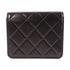 CHANEL CC SHW 31 Wallet Calfskin Leather Black