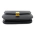 CELINE GHW Classic Box Shoulder Bag Calfskin Leather Black v1