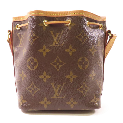 LOUIS VUITTON LV GHW Nano Noe Shoulder Crossbody Bag M41346 Monogram Brown v1
