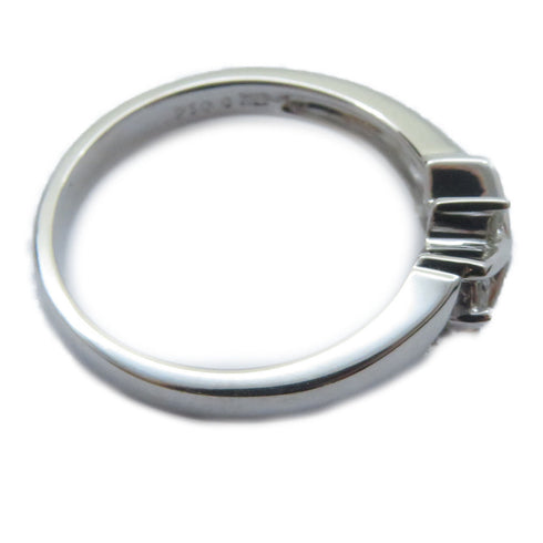FINE JEWELRY 0.14ct Diamond Ring 18K White Gold US#5.25