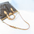 LOUIS VUITTON LV GHW Palermo PM 2 Way Shoulder Handbag M40145 Monogram Brown