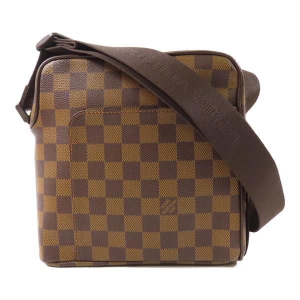 LOUIS VUITTON LV Olaf PM Crossbody Shoulder Bag N41442 Damier Ebene Brown