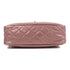 CHANEL CC Chain Shoulder Bag Calfskin Leather Metallic Pink