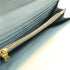 Miu Miu GHW Long Wallet Calfskin Leather Blue White