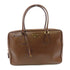 PRADA GHW Shoulder Bag Handbag BL0094 Calfskin Leather Brown