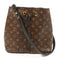 LOUIS VUITTON LV GHW Neo Noe MM Shoulder Handbag M44020 Monogram Brown/Black
