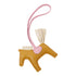 HERMES Rodeo PM Charm Veau Swift Leather Sesame Brown Pink