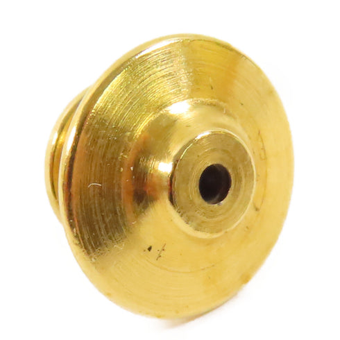 CHANEL CC Brooch Pin Metal PVC Gold Black White