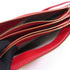 CELINE GHW Trio Shoulder Bag Crossbody Leather Red