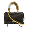 PRADA GHW Etiquette Shoulder Bag 2 Way Shoulder Bag Handbag Nylon Black