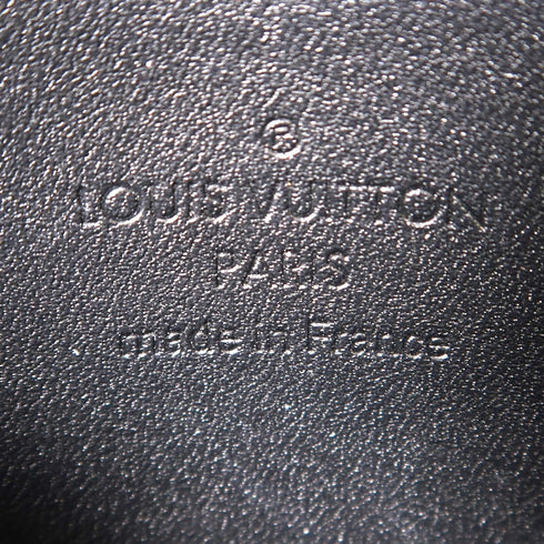 LOUIS VUITTON LV SHW Coin Card Case Purse M67665 Vernis Black