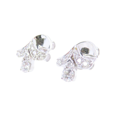 JEWELRY Diamond Earrings 18K White Gold v7