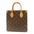 LOUIS VUITTON LV GHW Sac Plat BB 2 Way Shoulder Handbag M45847 Monogram Brown