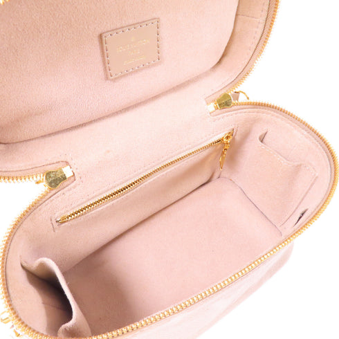 LOUIS VUITTON LV GHW Vanity 2 Way Bag M45608 Monogram Empreinte Touerelle Beige