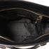 Michael Kors GHW 2 Way Shoulder Bag Calfskin Leather Black