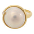 TASAKI Pearl Diamond Ring 18K Yellow Gold US#6.25