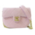 CHANEL Quilted CC GHW Shoulder Crossbody Bag Calfskin Leather Pink