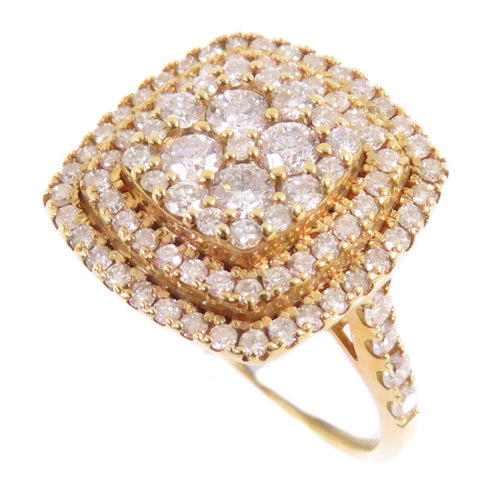 JEWELRY Diamond Ring US#4 Ring 18K Yellow Gold