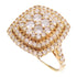 JEWELRY Diamond Ring US#4 Ring 18K Yellow Gold