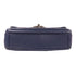 CHANEL CC Mattelasse Shoulder Bag Lambskin Leather Navy