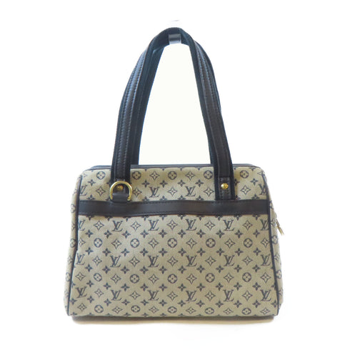 LOUIS VUITTON LV GHW Josephine GM Handbag M92211 Monogram Mini Beige Blue