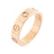 CARTIER 1 Diamond Love Ring B4050700 Cartier#47 US#4 18K Rose Gold