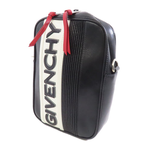 GIVENCHY SHW Shoulder Bag Leather Black