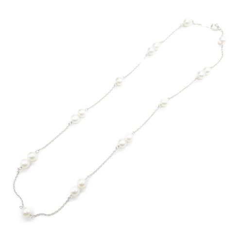 TASAKI Pearl Necklace 18K White Gold