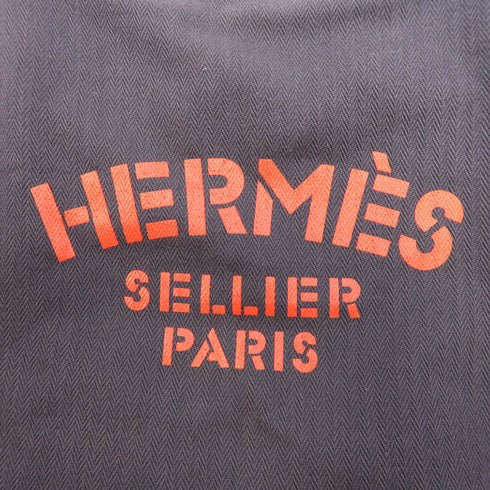 HERMES PHW Aline Shoulder Bag Canvas Purple