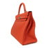 HERMES PHW Kelly 35 2 Way Shoulder Bag Handbag Togo Leather Rouge Casaque Red