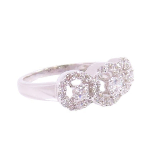 JEWELRY Diamond Ring US#5.75 18K White Gold v2