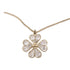 CHANEL CC Necklace Accessories Metal PVC Gold Transparent