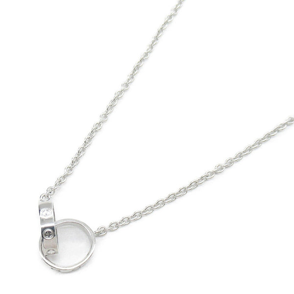 CARTIER Baby Love Necklace 18K White Gold