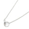 CARTIER Baby Love Necklace 18K White Gold