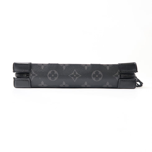 LOUIS VUITTON LV Soft Trunk Wallet Shoulder Bag M69838 Monogram Eclipse Black v1