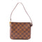 LOUIS VUITTON LV GHW Trousse Makeup Accessory Pouch Handbag N51982 Damier Brown v1
