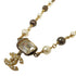 CHANEL CC Necklace C22A Metal PVC Gold Color