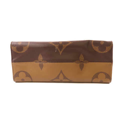 LOUIS VUITTON LV GHW OnTheGo MM 2 Way Shoulder Tote Bag M45039 Monogram Giant