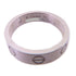 CARTIER Love Ring Precept #50 US#5.5 18K White Gold