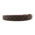 LOUIS VUITTON LV GHW Belt Monogram Mini Lin Leather Brown