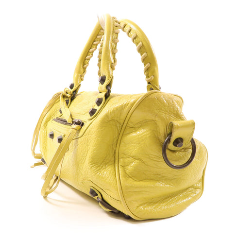 BALENCIAGA Mini Twiggy 2Way Shoulder Bag Leather 327103 AQQ1J