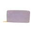 LOUIS VUITTON LV GHW Zipper Long Wallet M90141 Vernis Lilac
