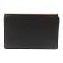 Miu Miu GHW Trifold Wallet 5ML225 Calfskin Leather Black Beige