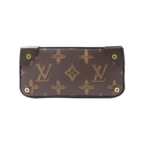 LOUIS VUITTON LV GHW Vertical Box Trunk 2 Way Bag M59664 Monogram Brown/Green