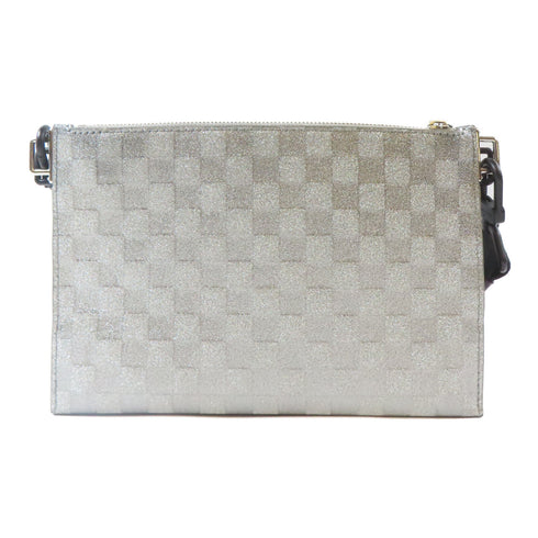 LOUIS VUITTON LV SHW Trio Pouch Shoulder Bag M59682 Monogram Taurillon Black