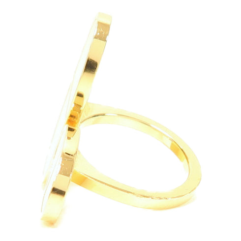 HERMES Ring 18K Pink Gold US#5.75