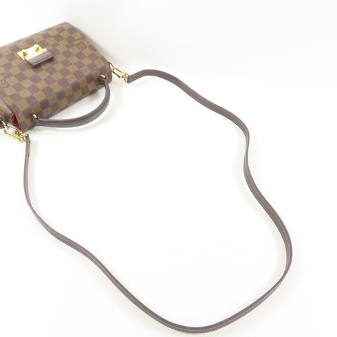 LOUIS VUITTON LV GHW Croisette 2 Way Shoulder Bag N53000 Damier Brown