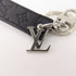 LOUIS VUITTON LV SHW Key Holder M01298 Monogram Shadow Black/Silver