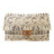 CHANEL CC SHW Clutch Canvas White/Grey